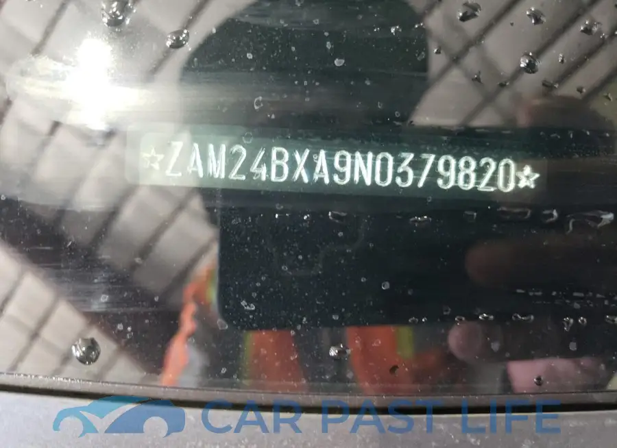 ZAM24BXA9N0379820# 13