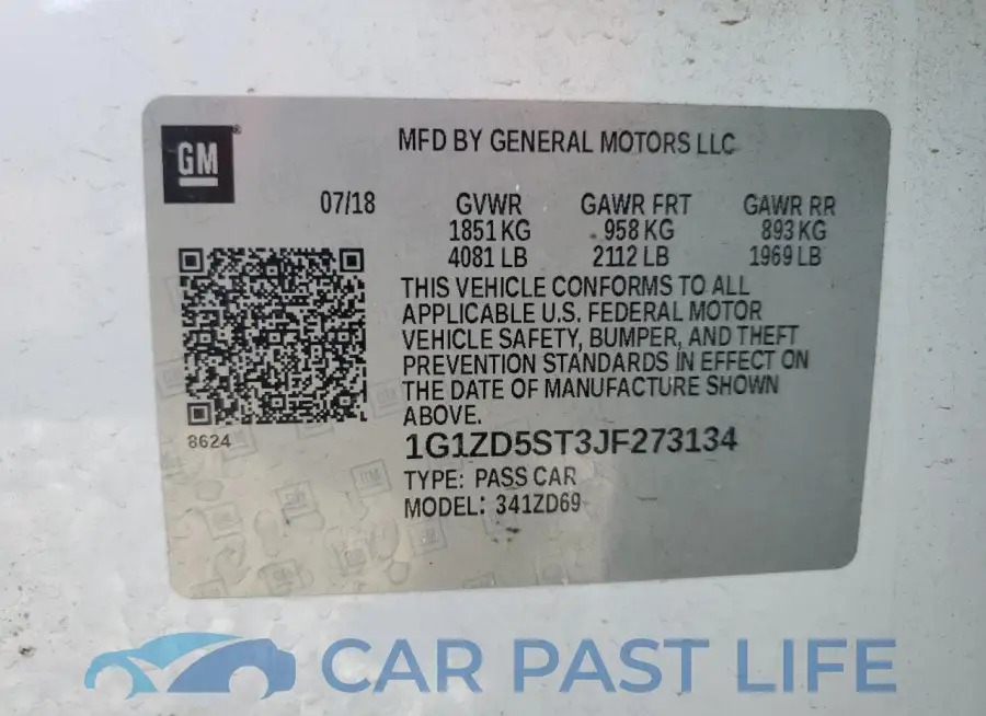 1G1ZD5ST3JF273134# 12