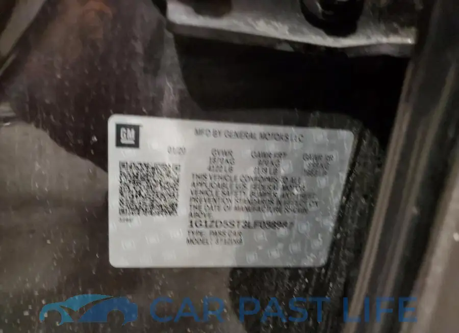 1G1ZD5ST3LF088987# 13