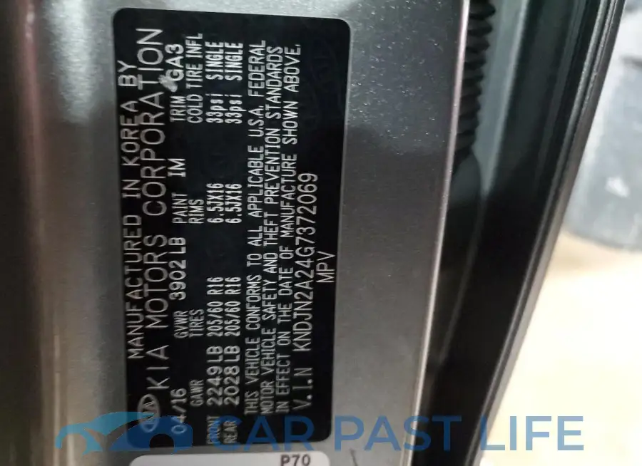 KNDJN2A24G7372069# 12