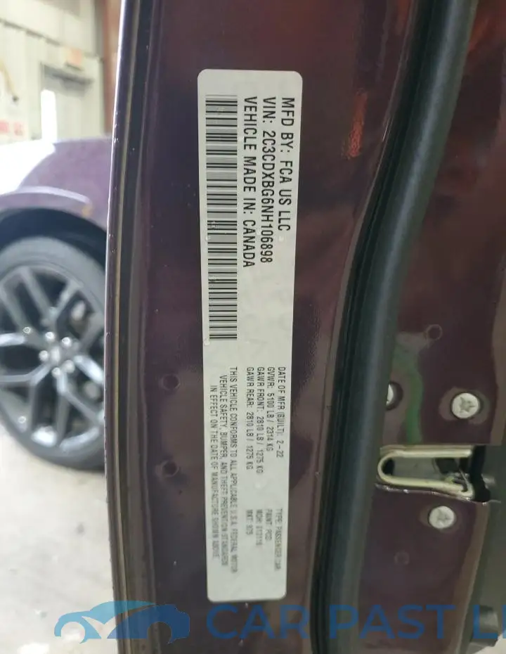 2C3CDXBG6NH106898# 13