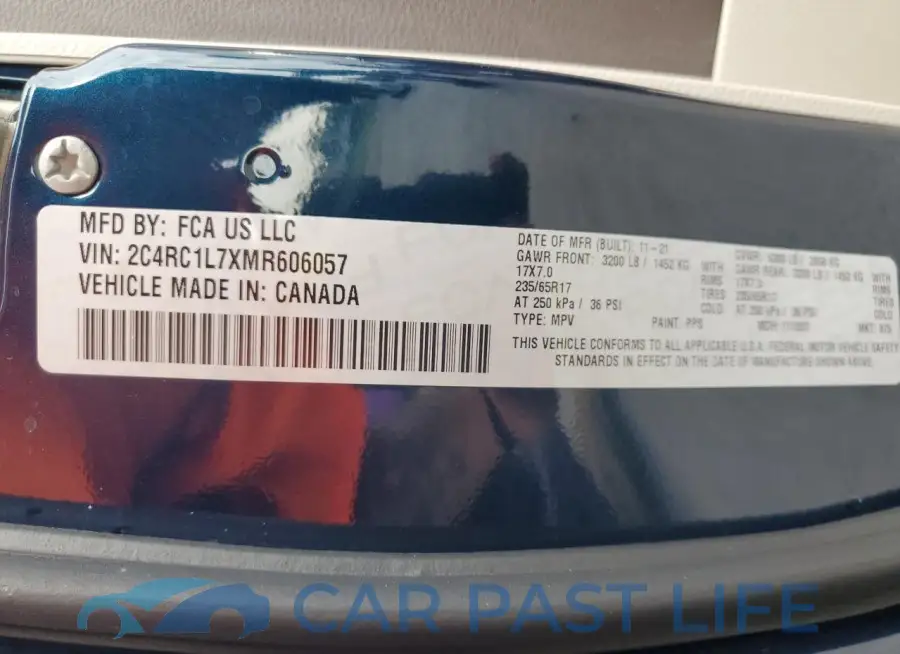 2C4RC1L7XMR606057# 13