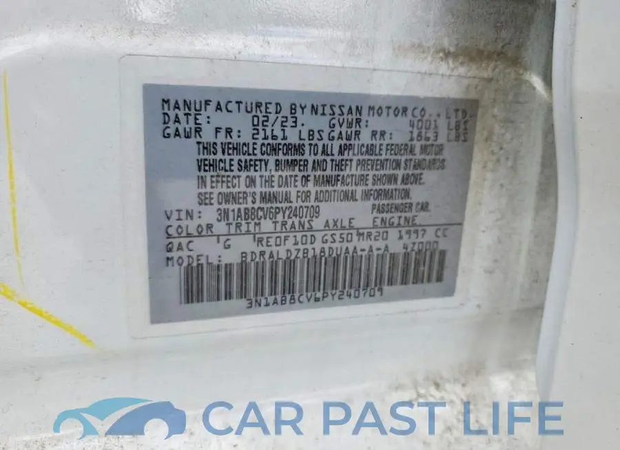 3N1AB8CV6PY240709# 12