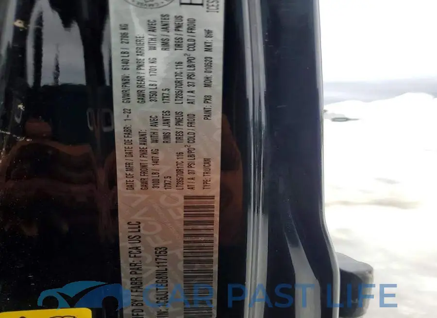 1C6JJTEG8NL117153# 12