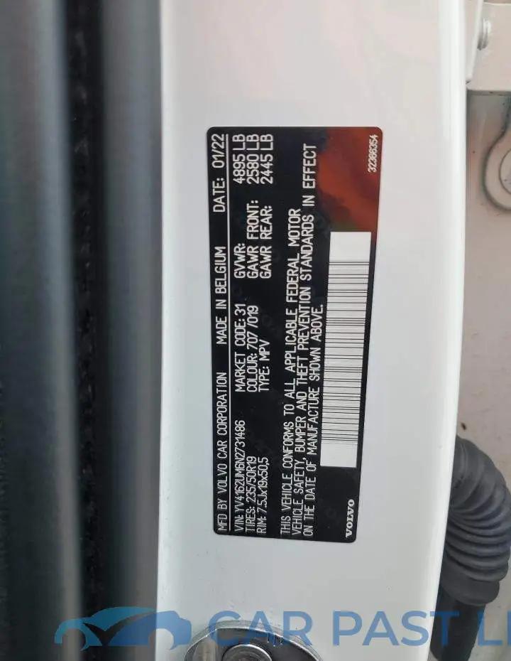 YV4162UM6N2731486# 13