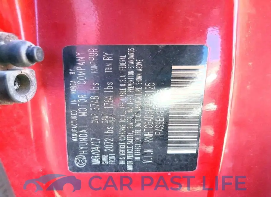 KMHTC6AD3HU315125# 14