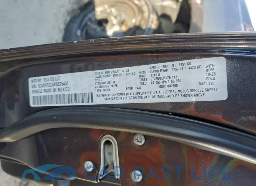 3C63RRGL5PG575456# 13