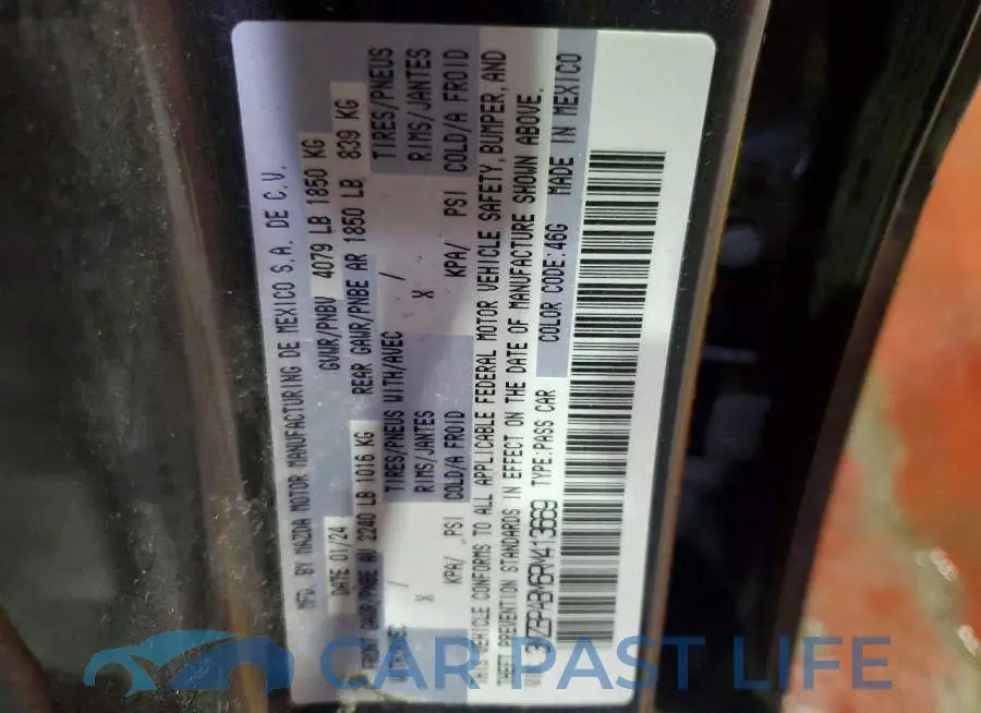 3MZBPABM6RM413669# 12