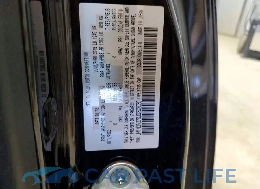 JM1NDAD78J0202030# 12