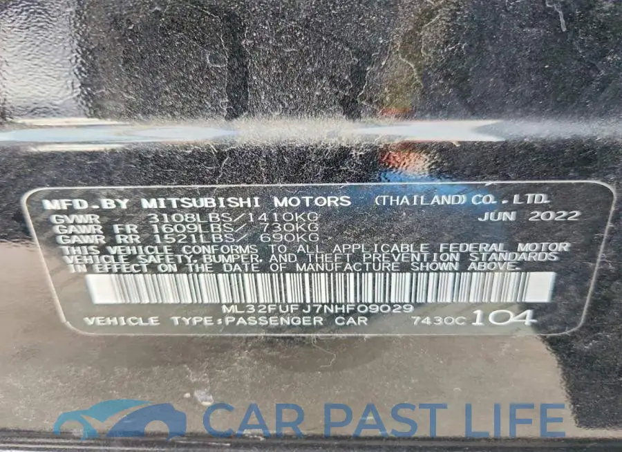 ML32FUFJ7NHF09029# 12