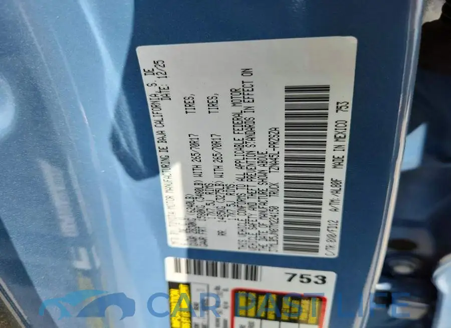 3TMLB5JN8TM224150# 12