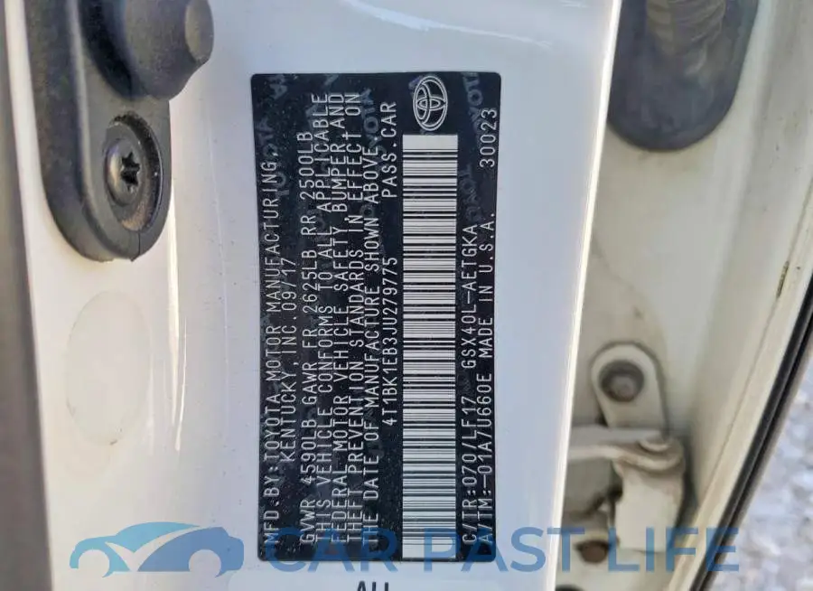 4T1BK1EB3JU279775# 12