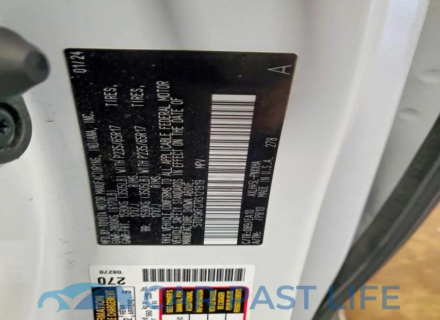 5TDYSKFC7RS121919# 13