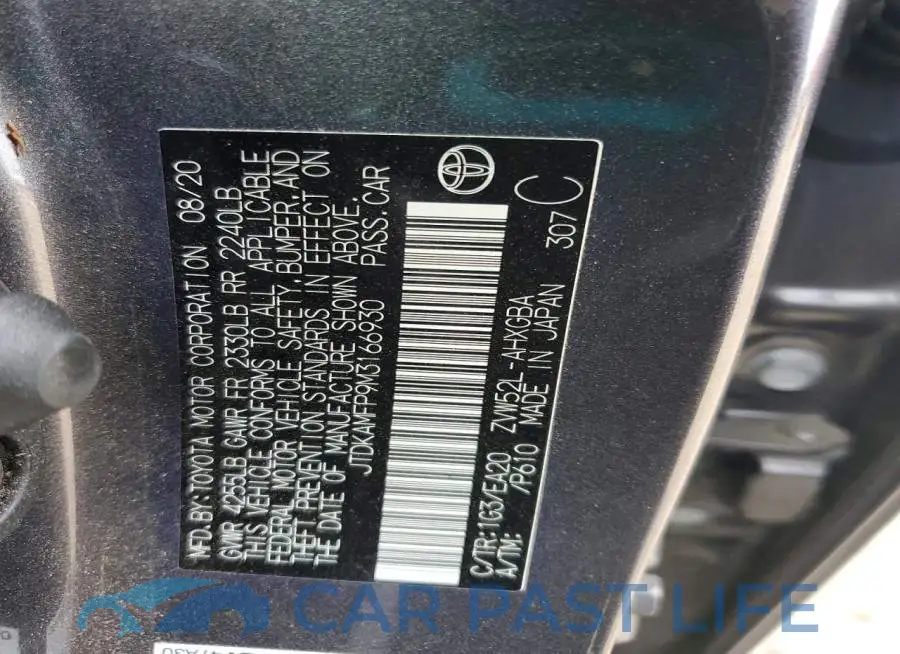JTDKAMFP9M3166930# 12
