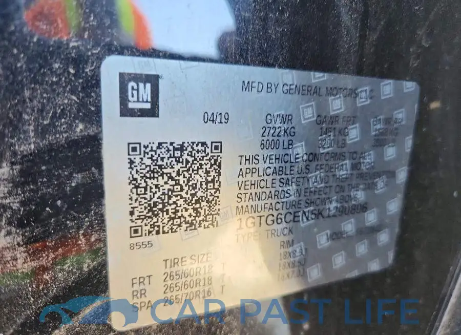 1GTG6CEN5K1290896# 12