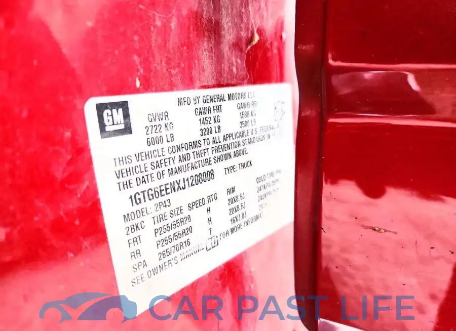 1GTG6EENXJ1208008# 12