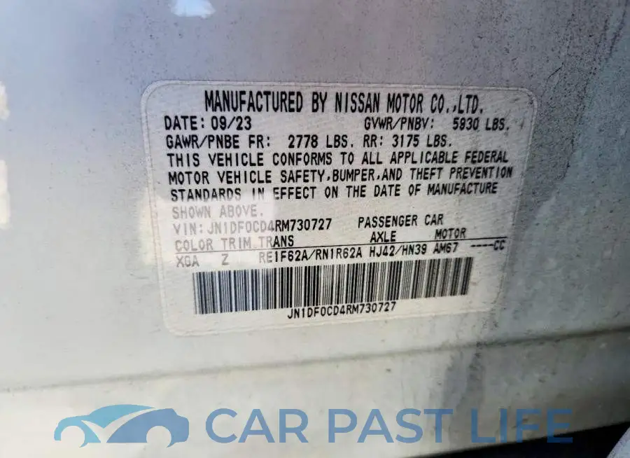 JN1DF0CD4RM730727# 13