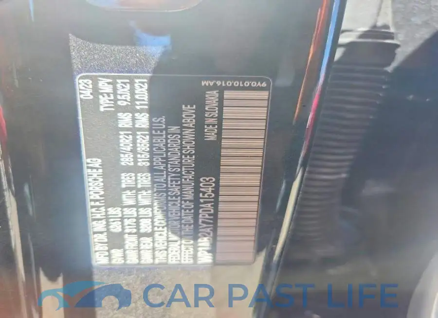 WP1AB2AY7PDA15403# 13