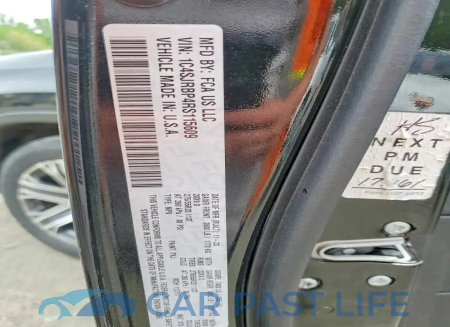 1C4SJRBP4RS115609# 13