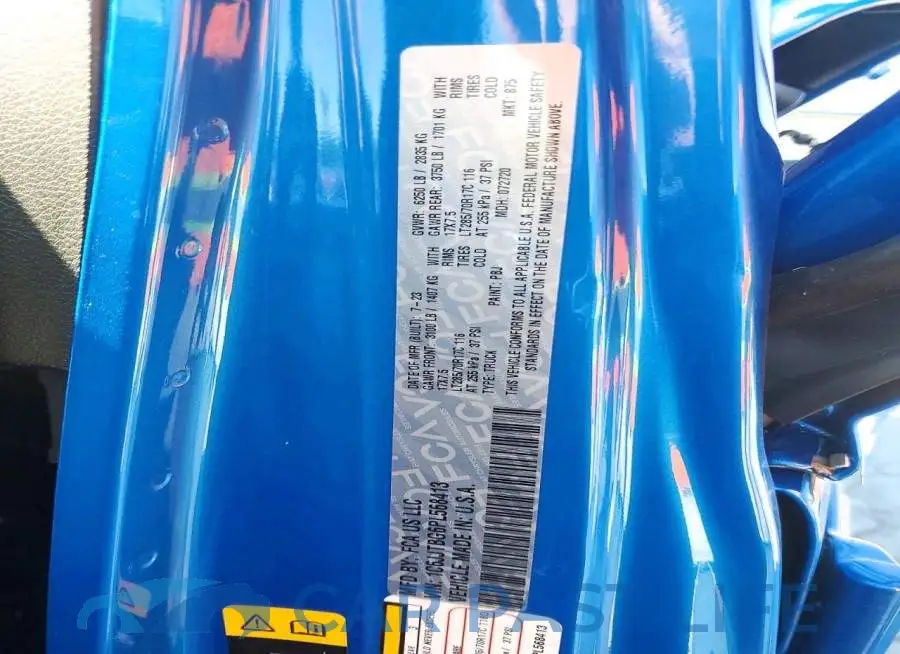 1C6JJTBG6PL568413# 12