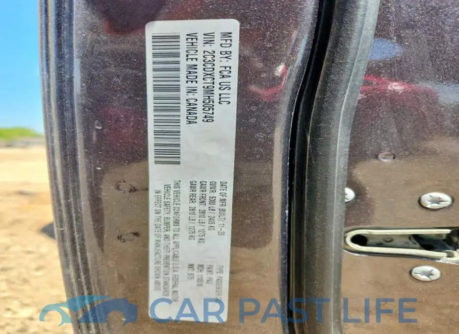 2C3CDXCT9MH505749# 13