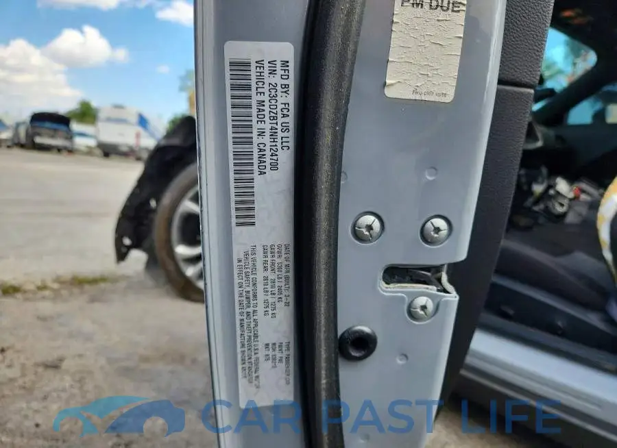 2C3CDZBT4NH124700# 13