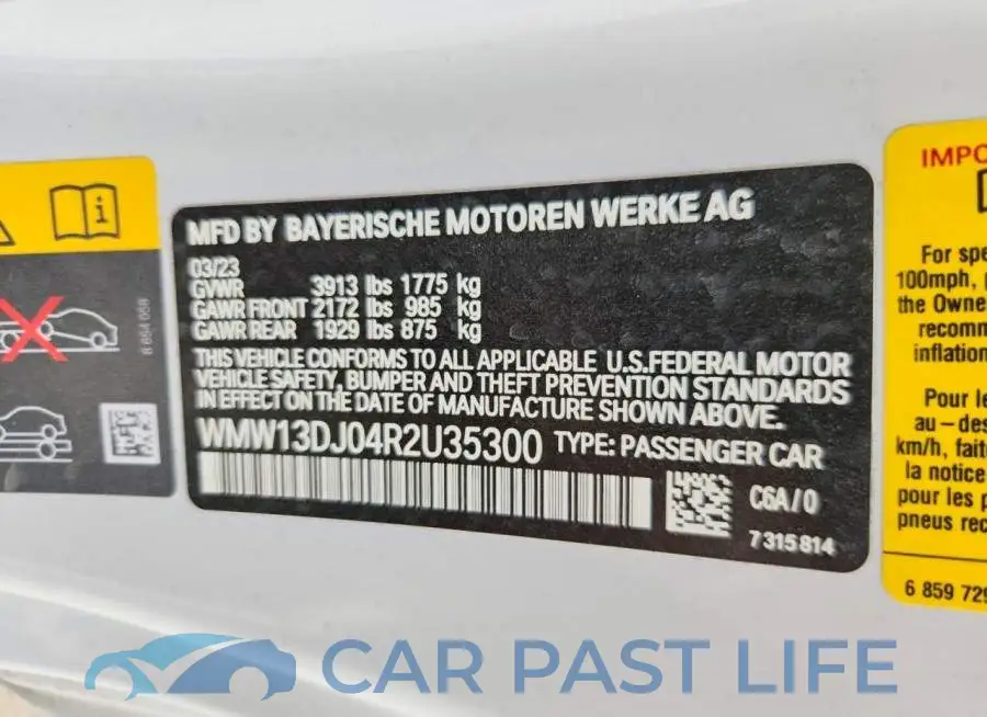 WMW13DJ04R2U35300# 13