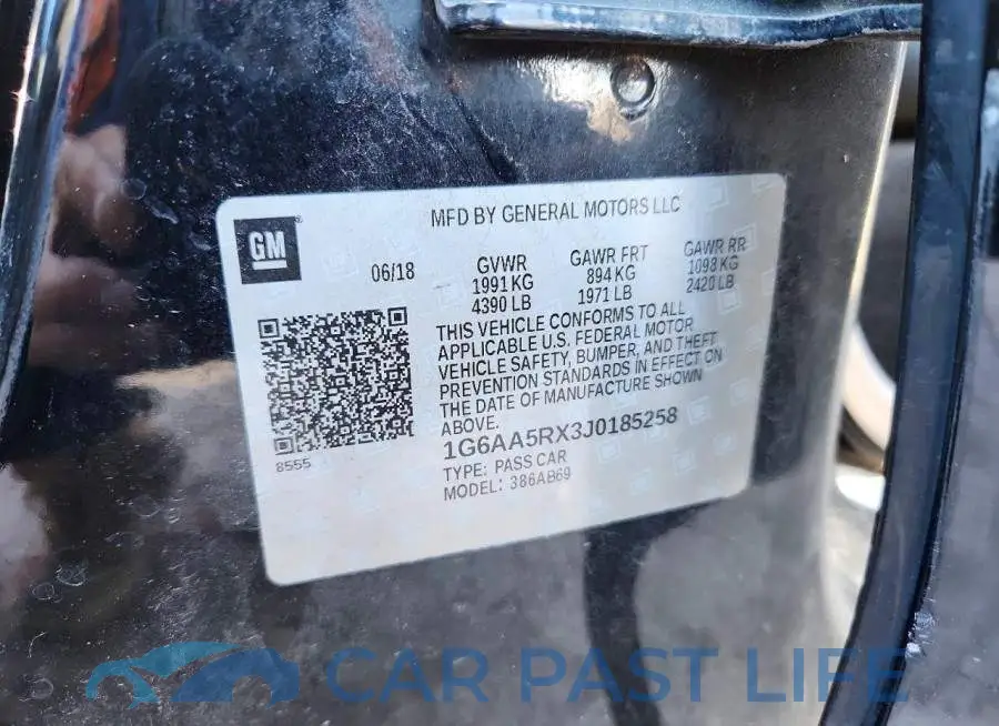 1G6AA5RX3J0185258# 13