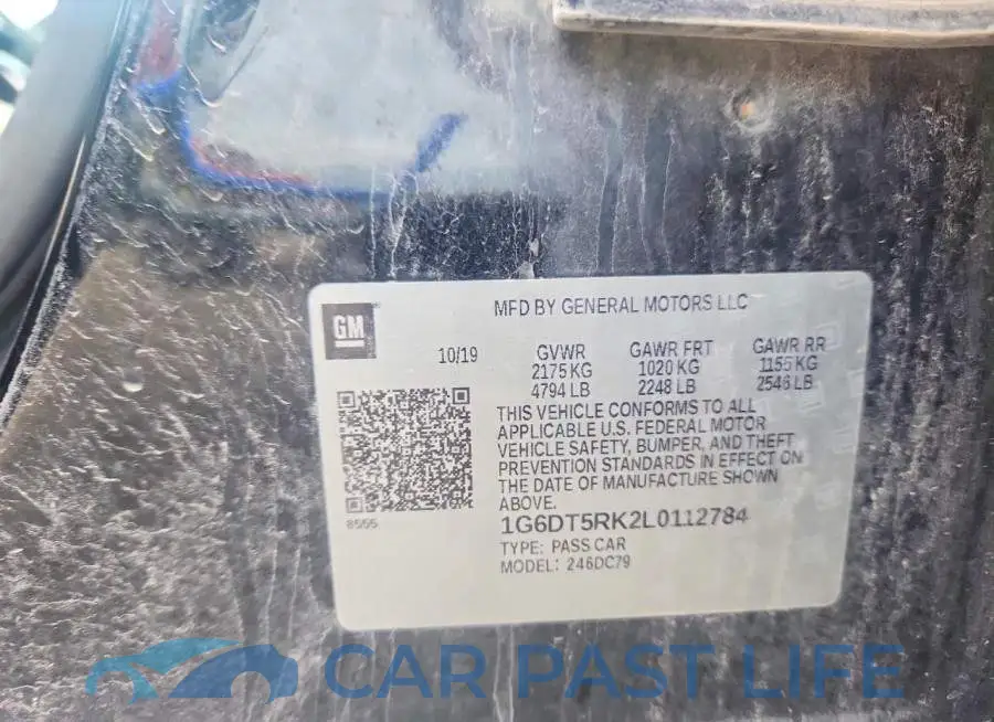 1G6DT5RK2L0112784# 12