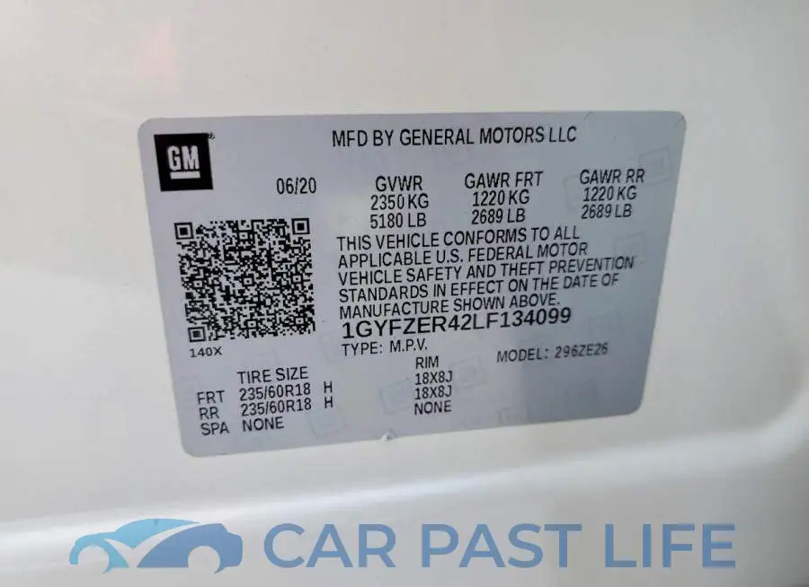 1GYFZER42LF134099# 13