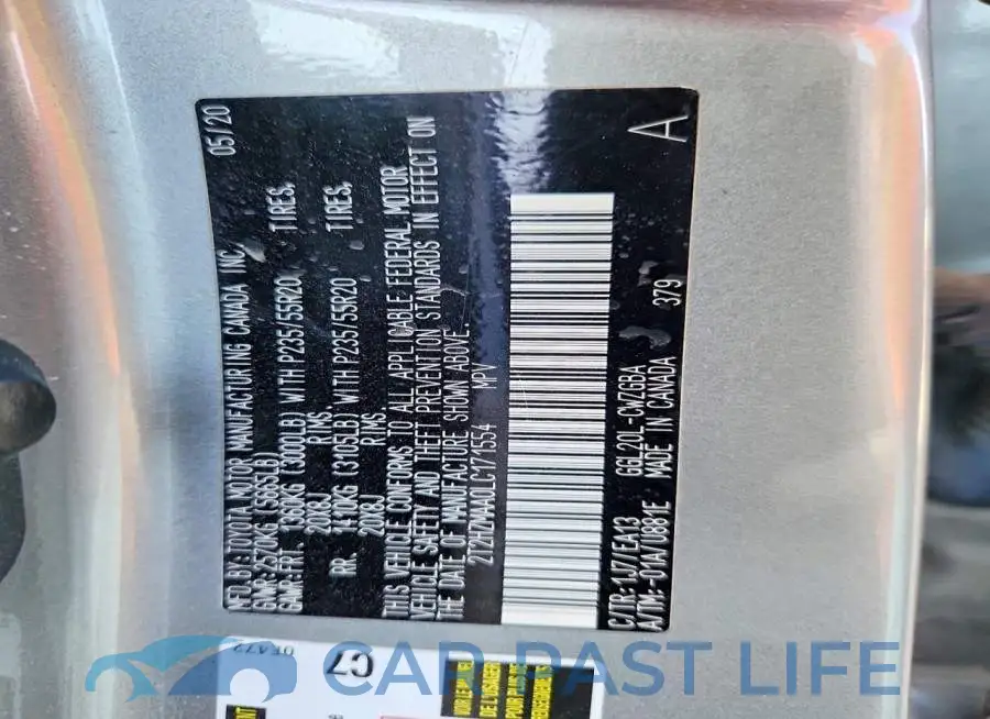 2T2HZMAA0LC171554# 12