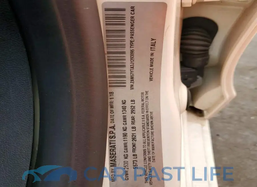ZAM57YTA3J1293095# 12