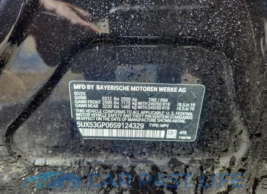5UX53GP06S9124329# 13
