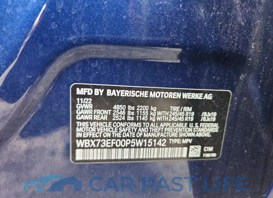 WBX73EF00P5W15142# 13