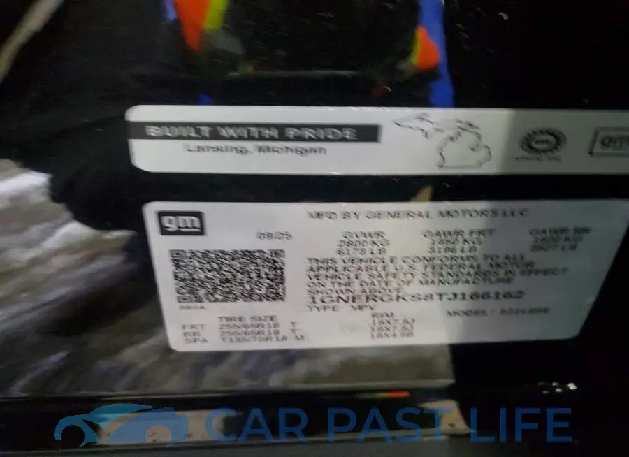 1GNERGKS8TJ166162# 13