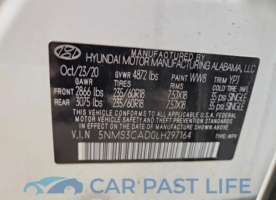5NMS3CAD0LH297164# 13