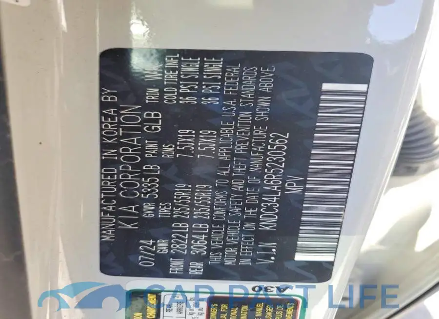 KNDC34LA6R5230562# 12