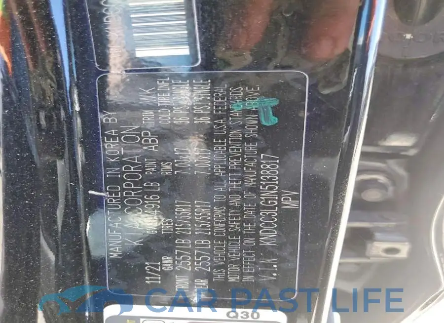 KNDCC3LG1N5138817# 14