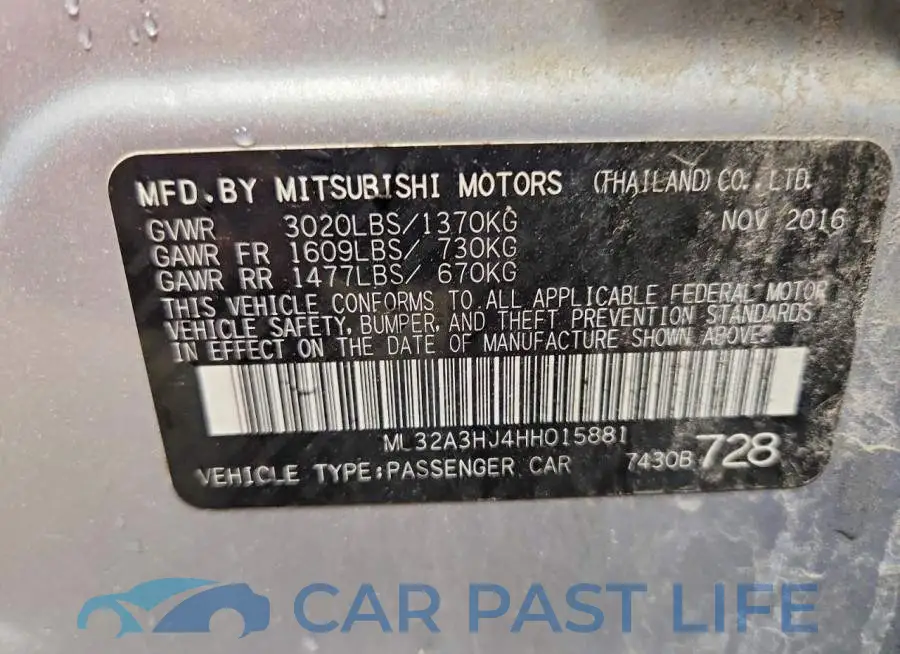 ML32A3HJ4HH015881# 12