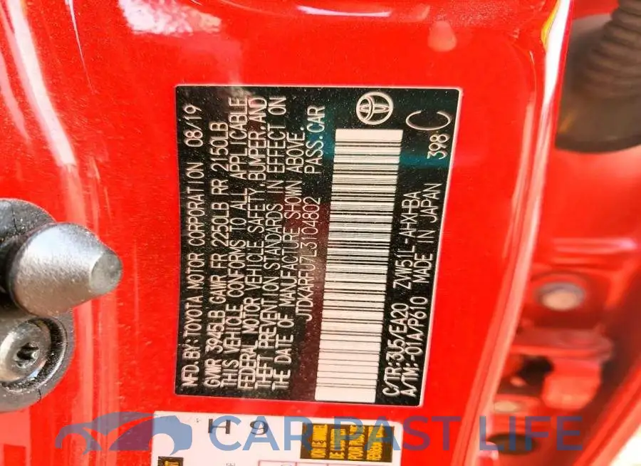 JTDKARFU7L3104802# 12