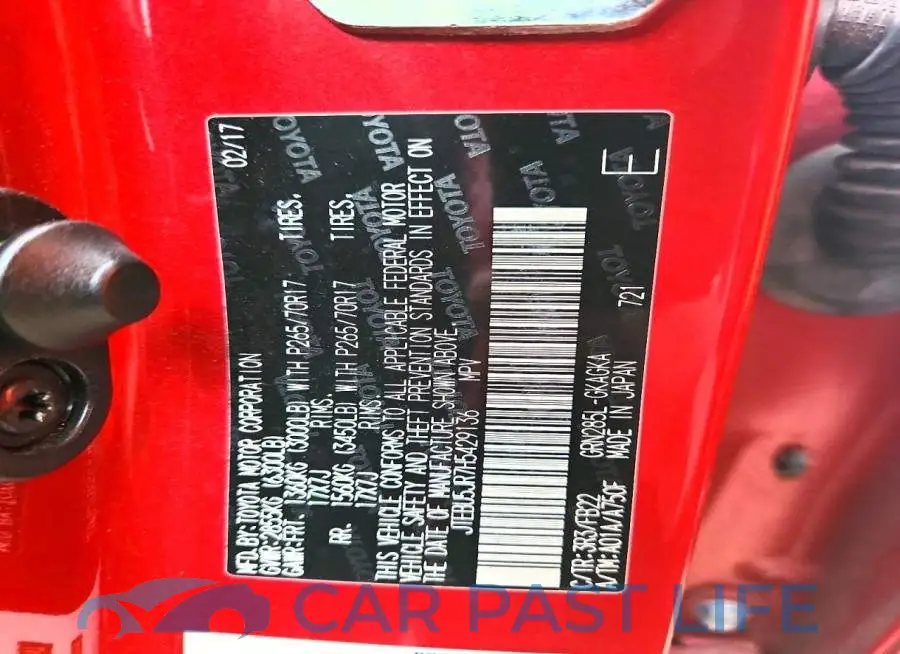 JTEBU5JR7H5429136# 13