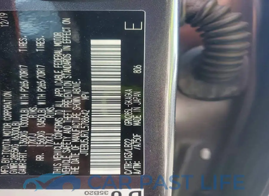 JTEBU5JR7L5788642# 13