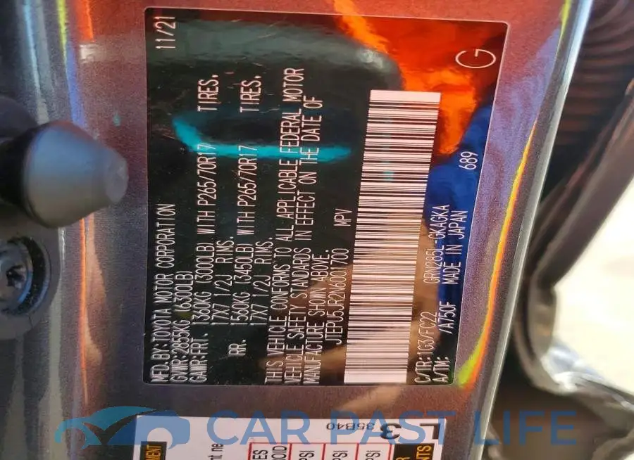 JTEPU5JR2N6001700# 13