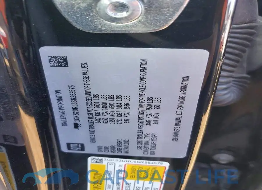 1GKS2DRL6SR253575# 14