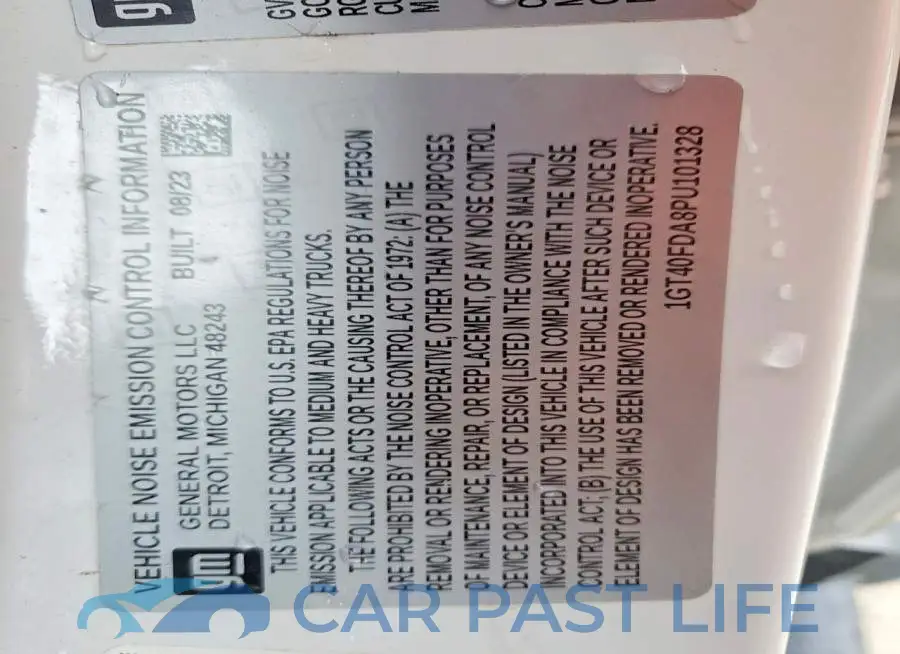 1GT40FDA8PU101328# 12