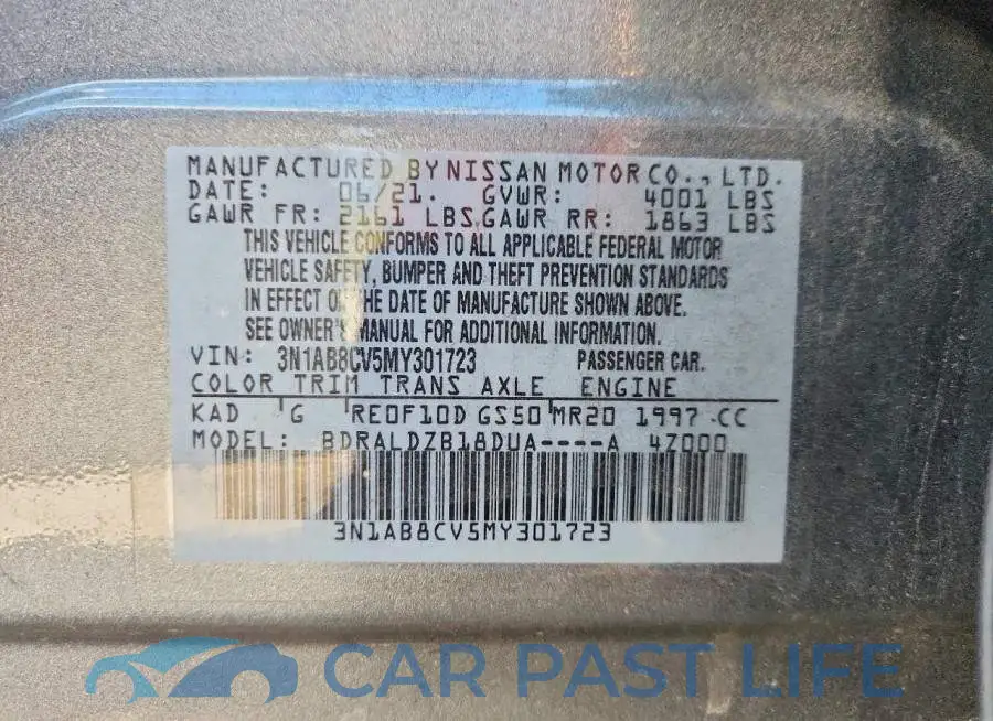 3N1AB8CV5MY301723# 10