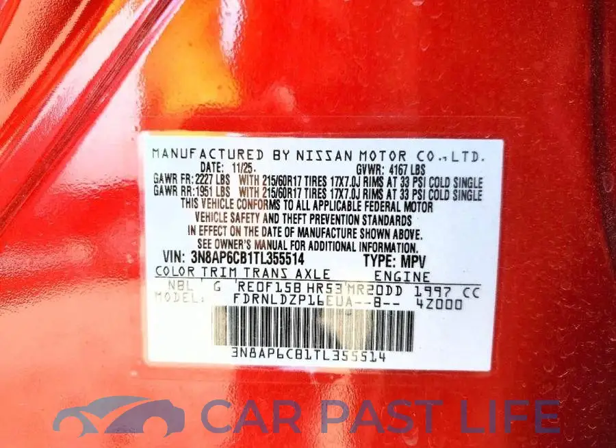 3N8AP6CB1TL355514# 13