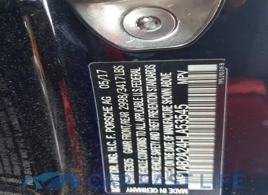 WP1AB2A24HLA53545# 14