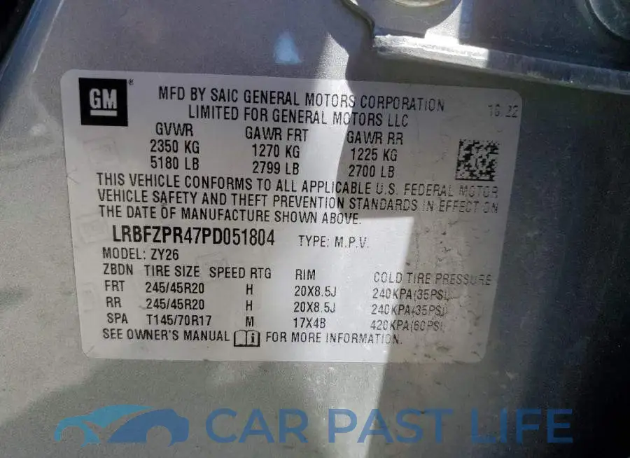 LRBFZPR47PD051804# 13
