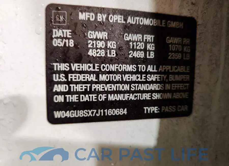 W04GU8SX7J1160684# 12